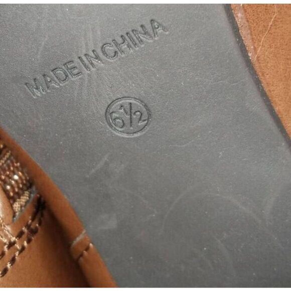 STYLE & CO. COGNAC RUDYY BOOTS SZ.6.5 NWOT. - Picture 8 of 8